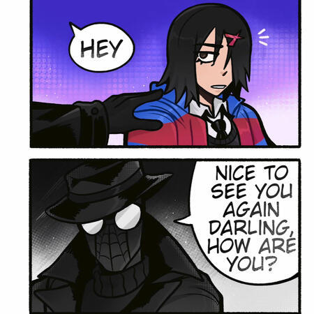 Peni Parker Reuniting With Spider Noir